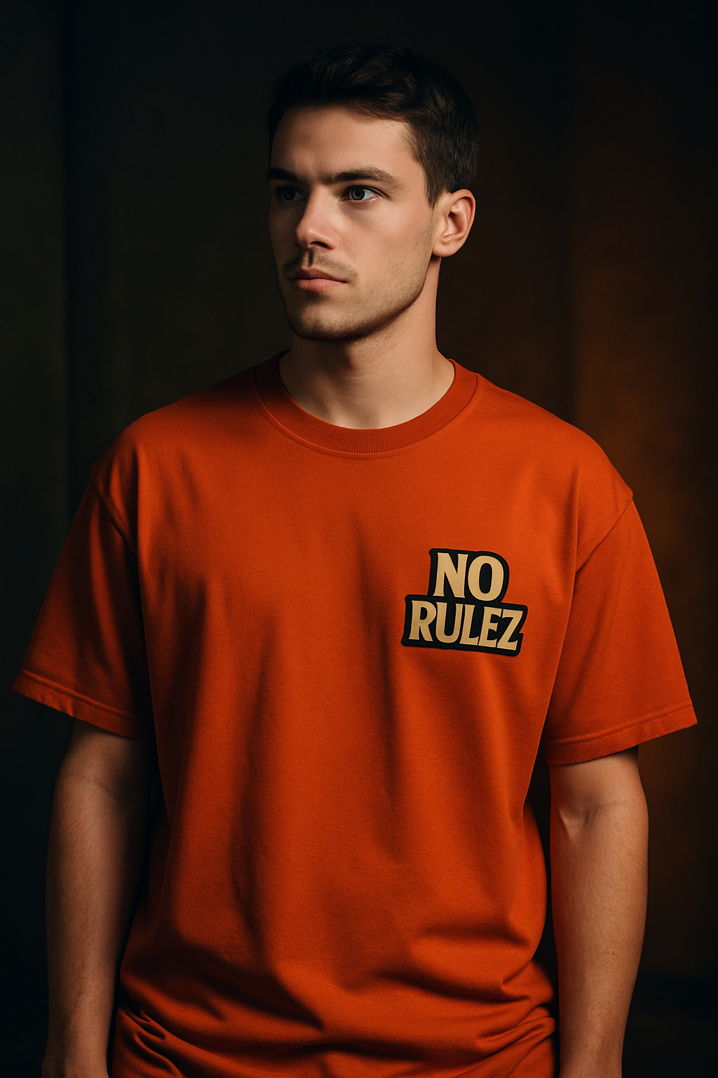 Oversize Print T-shirt