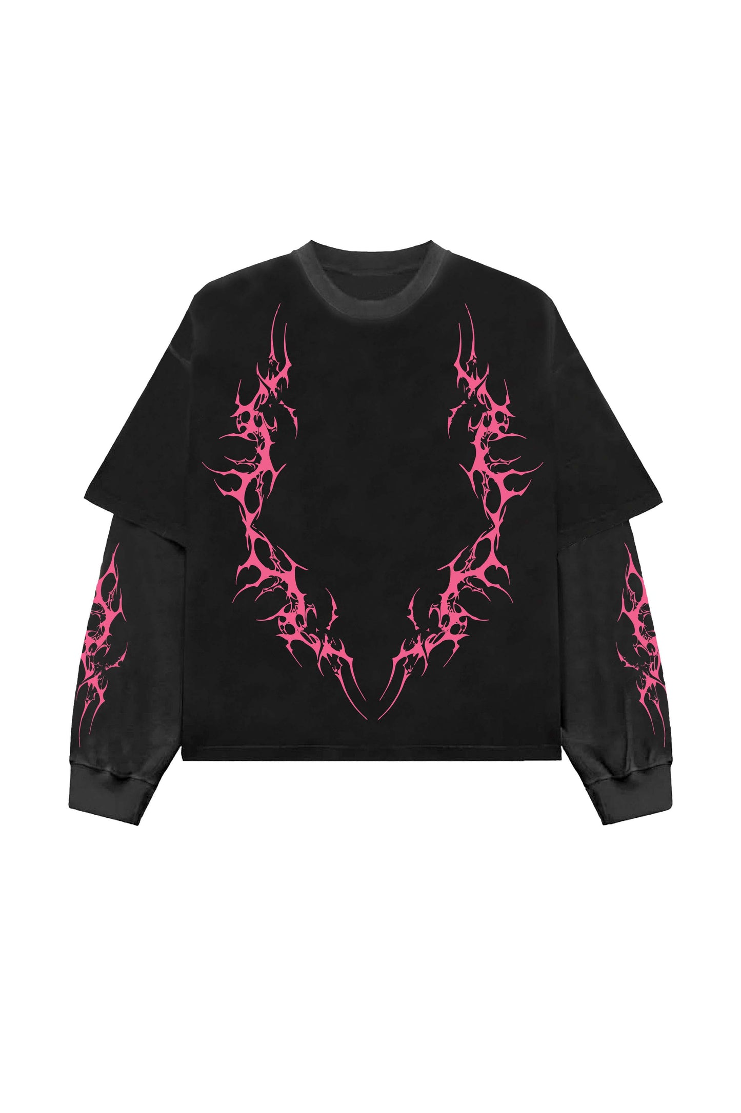 Glitchborne Designed B&G LS Oversized Tee