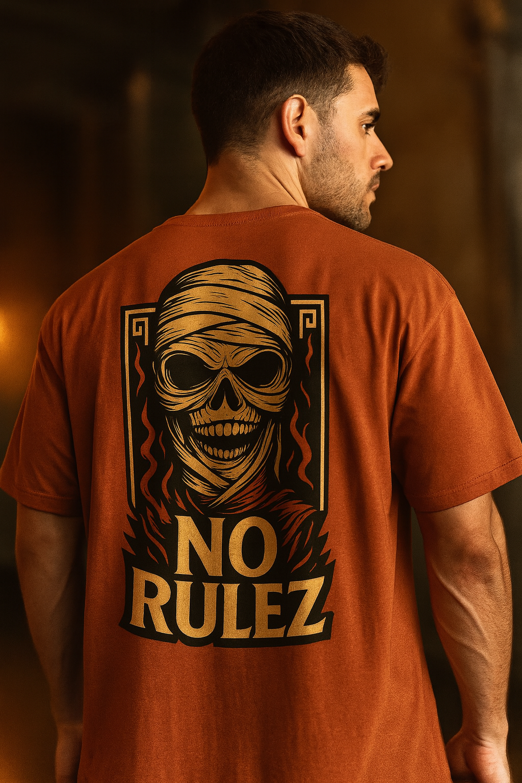 Oversize Print T-shirt