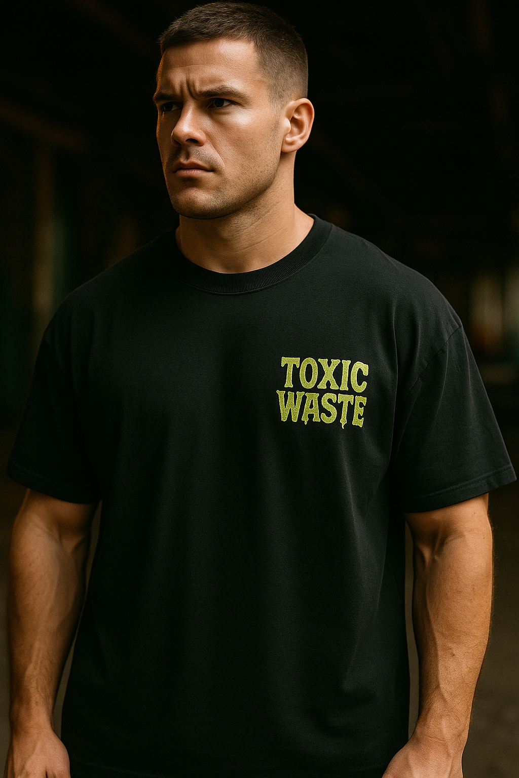 Oversize Print T-shirt