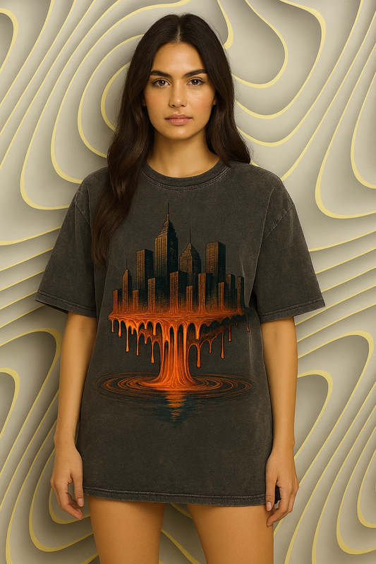 Oversize Acid wash T-shirt