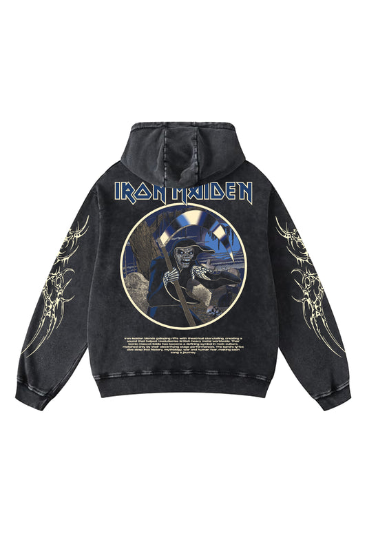 Iron Maiden 01 Designed Oversized Hoodie