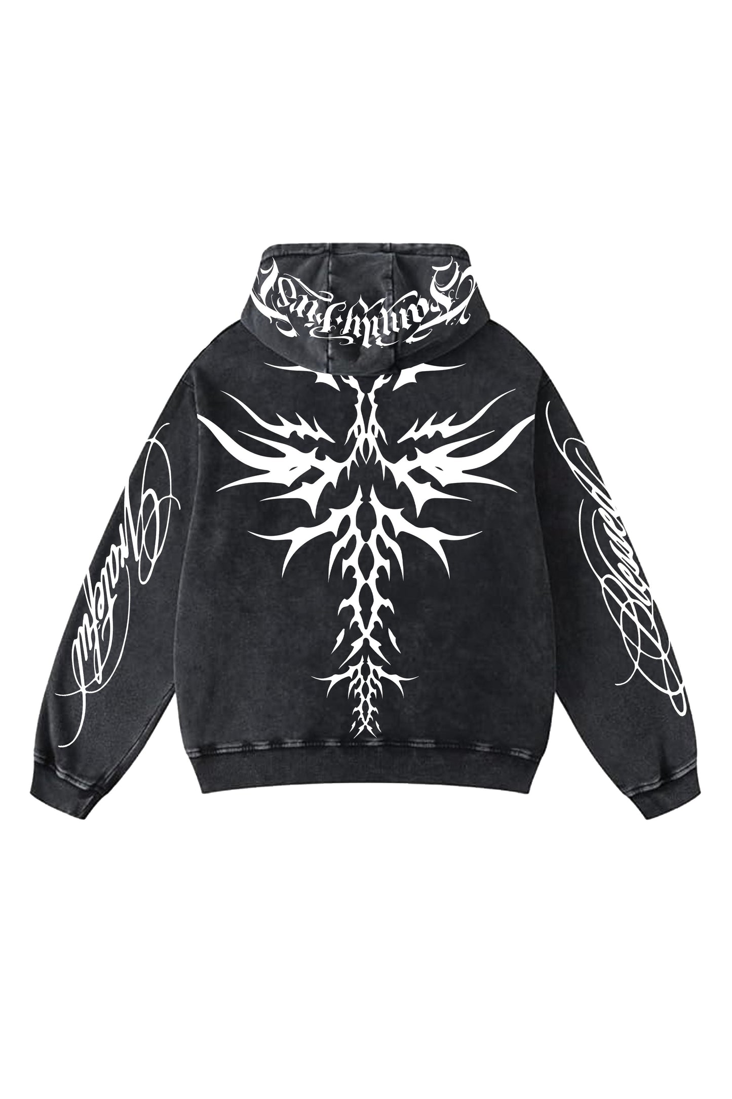 Throne of Rust Designed Oversized Hoodie