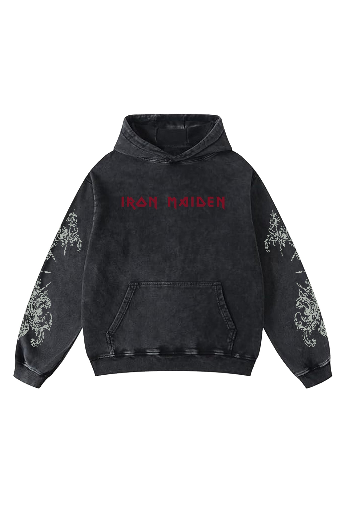 Iron Maiden Designed Oversized Hoodie