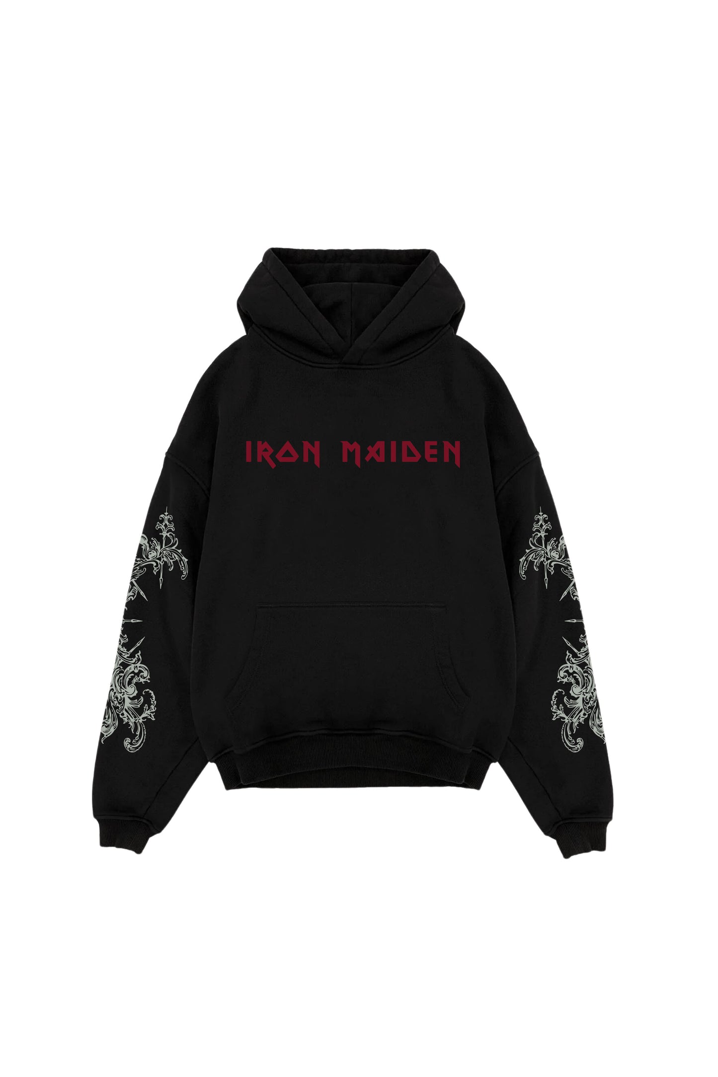 Iron Maiden Designed Oversized Hoodie