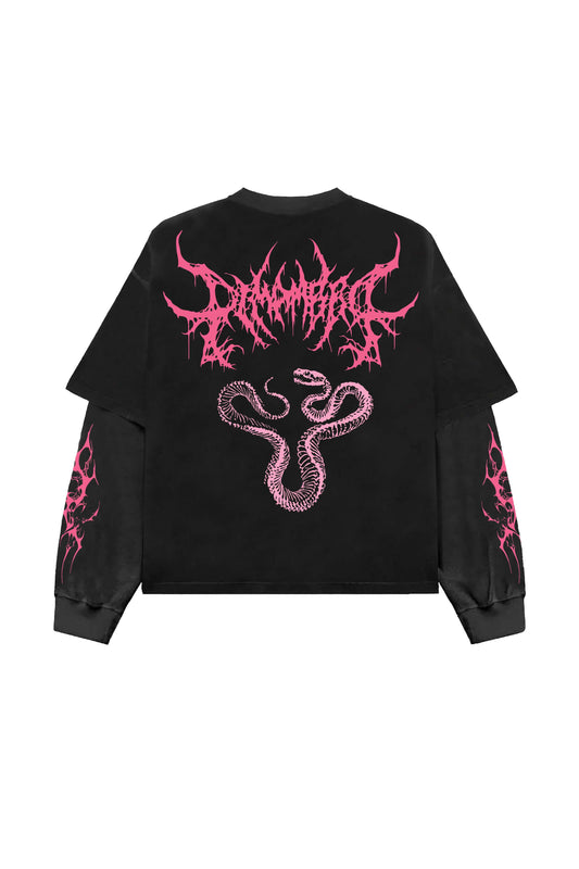 Glitchborne Designed B&G LS Oversized Tee