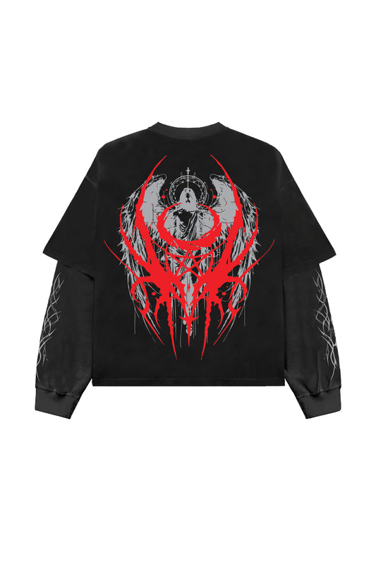 Graven Seal Designed B&G LS Oversized Tee