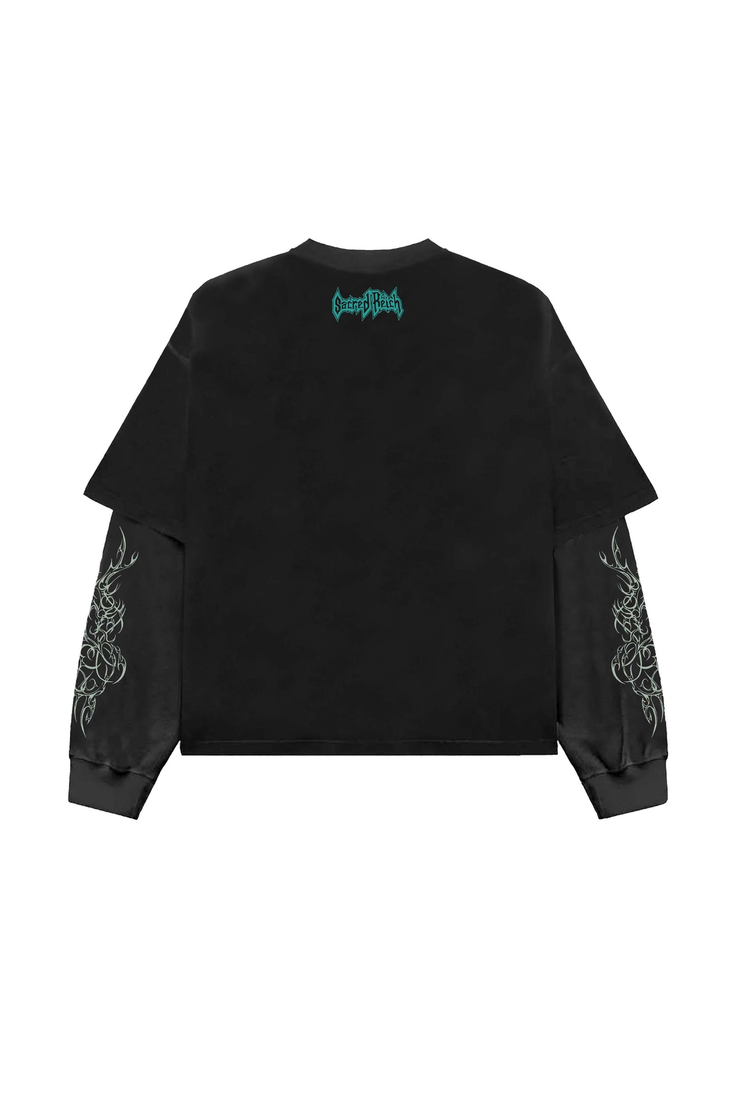 Sacred Reich Designed Oversized Long Sleeve Tee