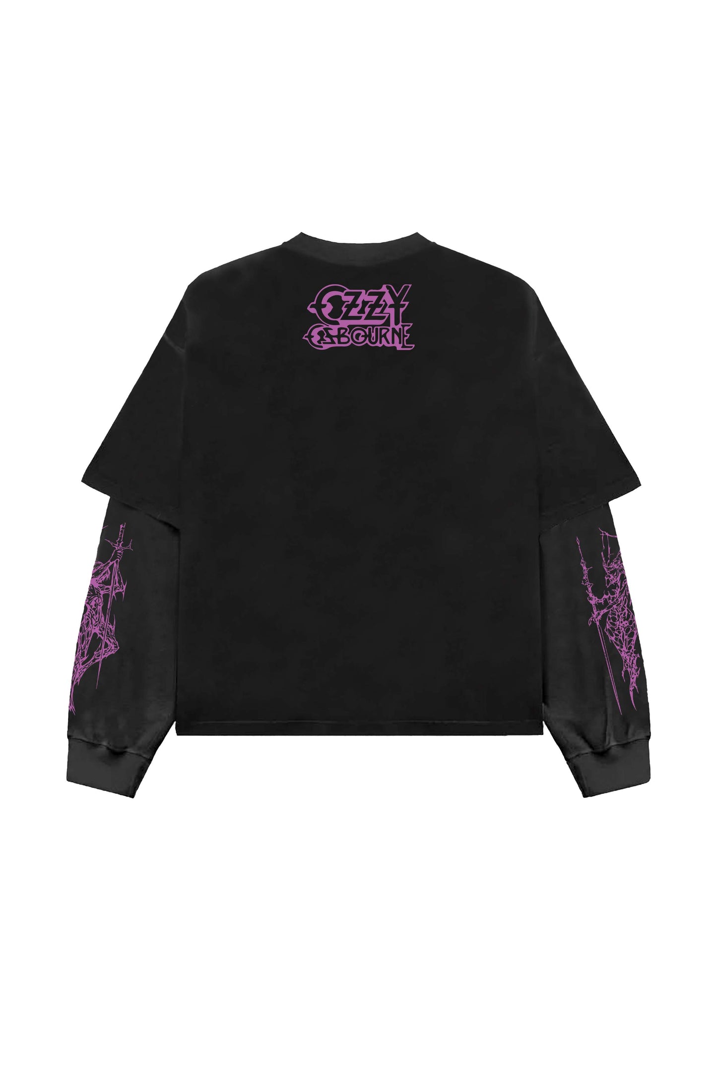 Ozzy Designed Oversized Long Sleeve Tee