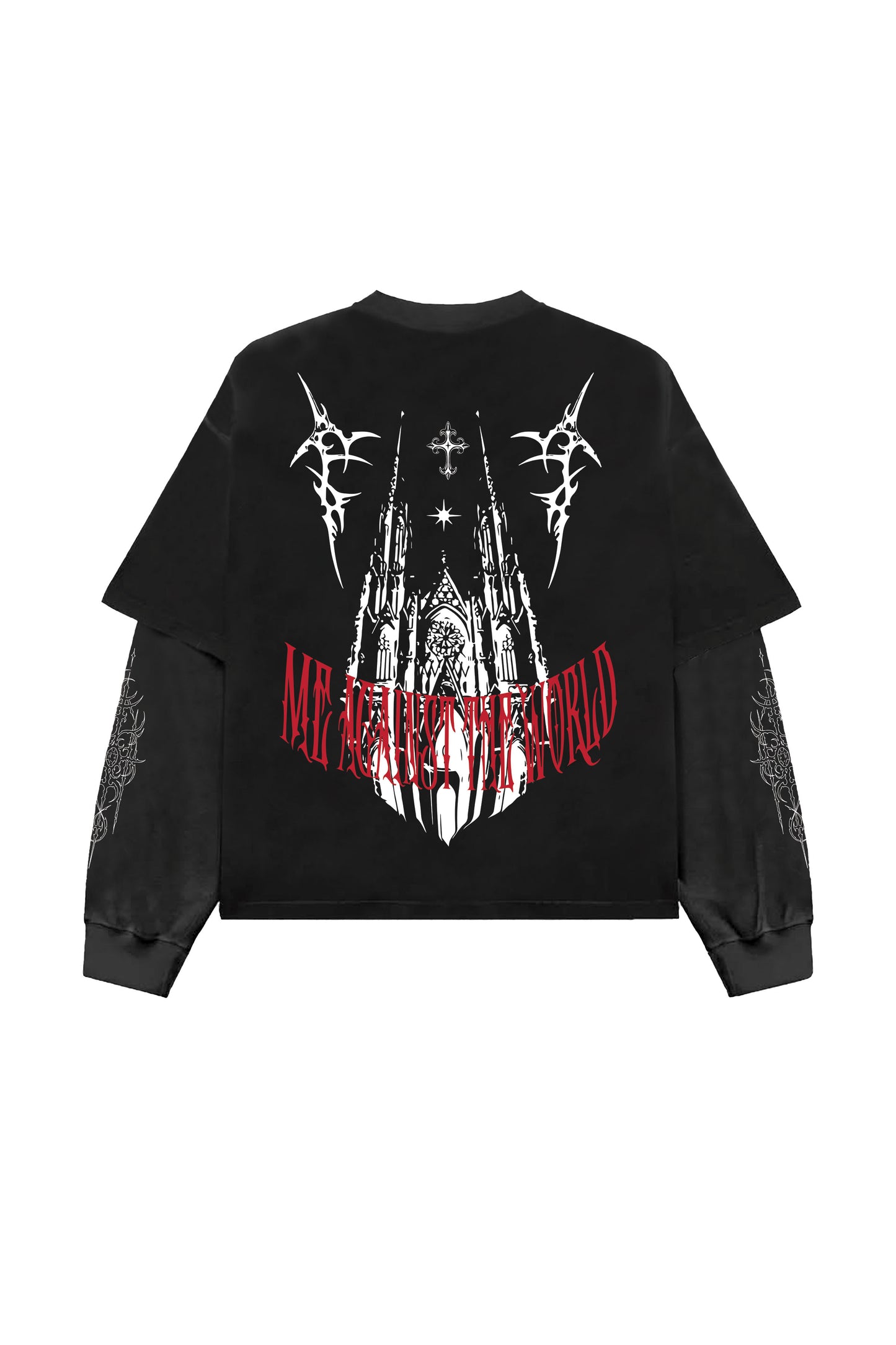 Hollow Crown Designed B&G LS Oversized Tee